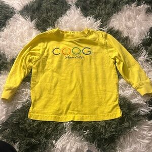 COOGI Kids Yellow Long Sleeve Tee